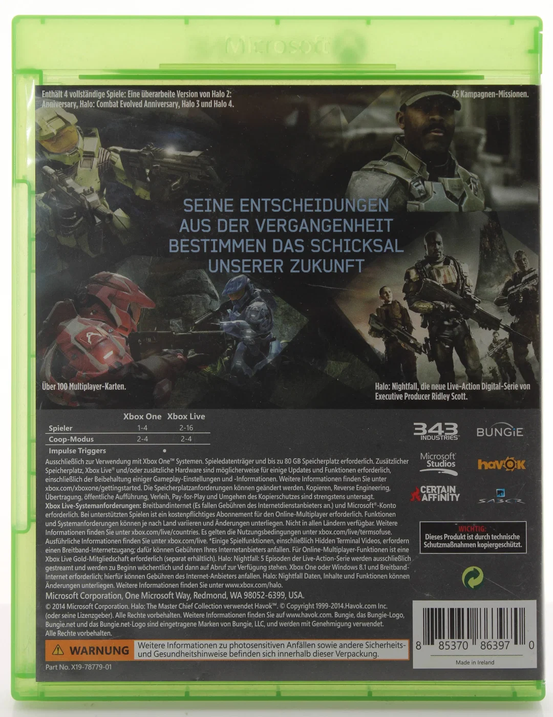 Xbox One - Halo: The Master Chief Collection (100% Uncut) – Bild 2