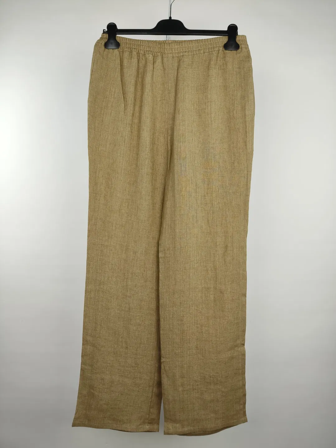 Peter Hahn Damen-Leinenhose khaki - XL / 42 - Bild 1
