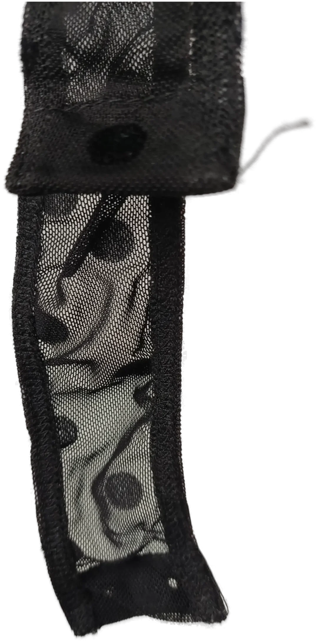 ASOS DESIGN Netz-Body Schwarz Gepunktet XS | Wie Neu – Bild 5