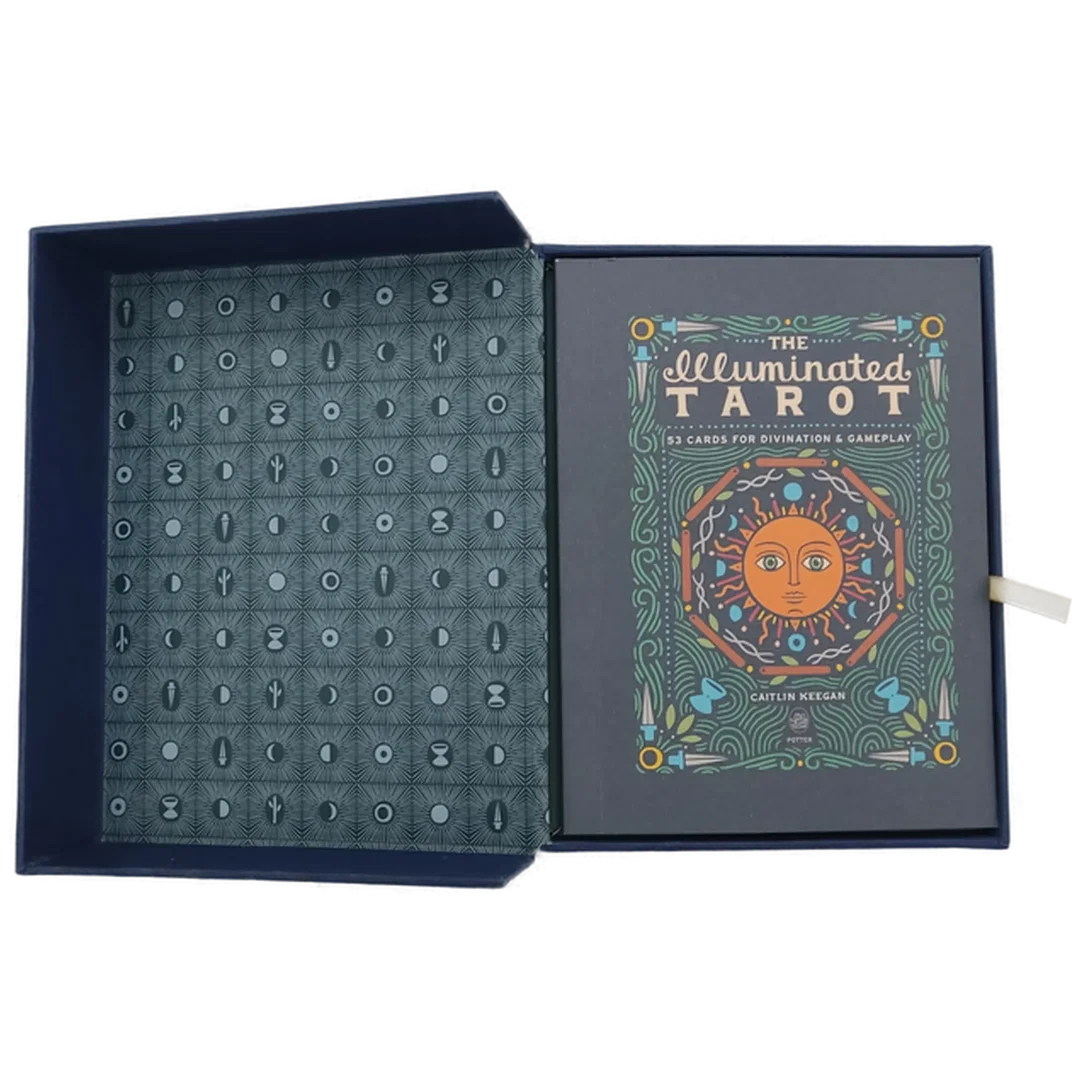 The Illuminated Tarot-Kartenset mit Begleitbuch – 53 Karten, englisch – Bild 2