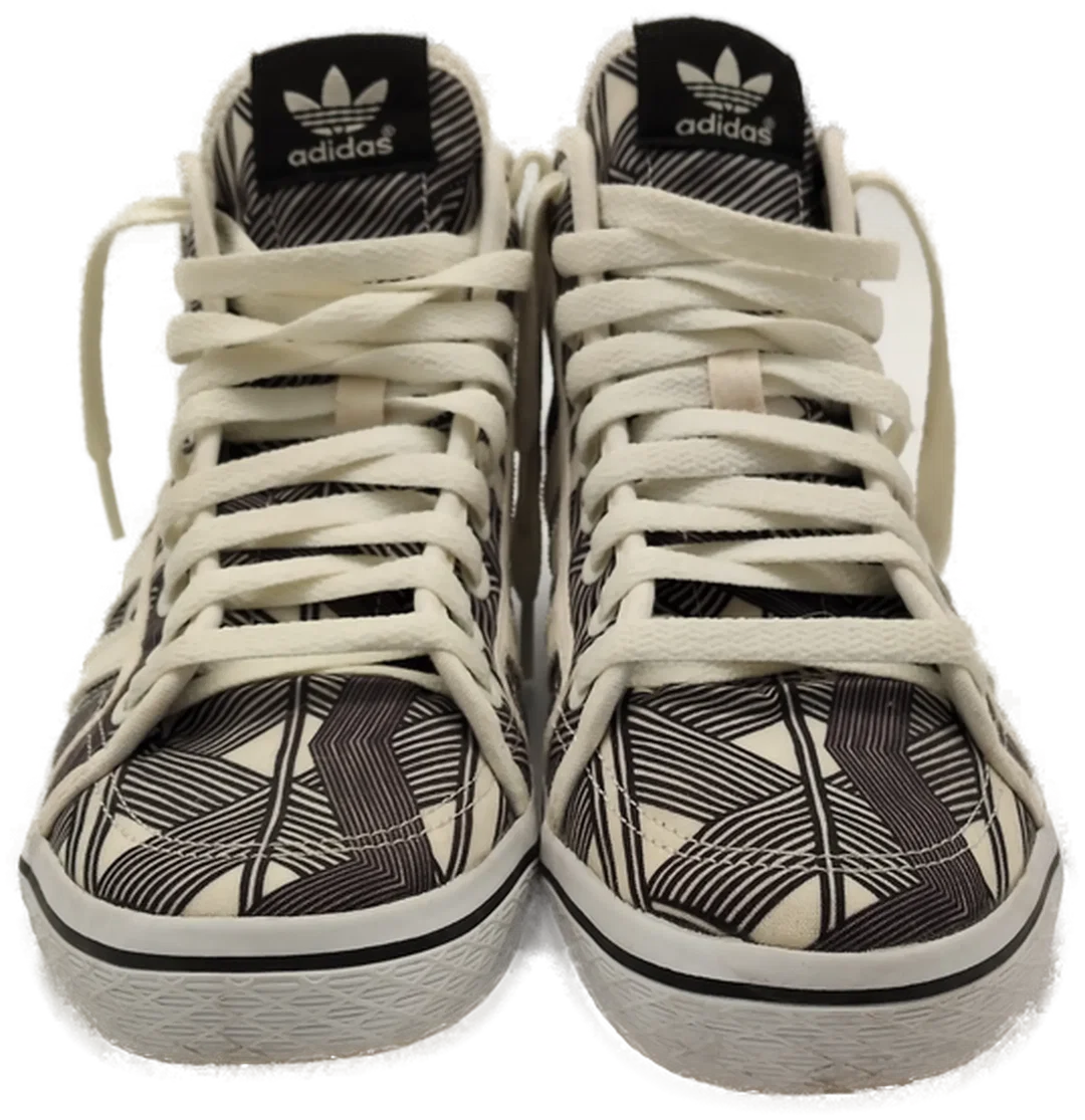 Adidas Damen-Sneaker Größe 40 Schwarz-Weiß | Retro-Charme – Bild 2