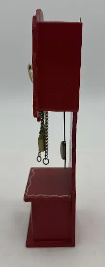 Vintage Miniatur-Pendeluhr Puppenhaus - Bild 3