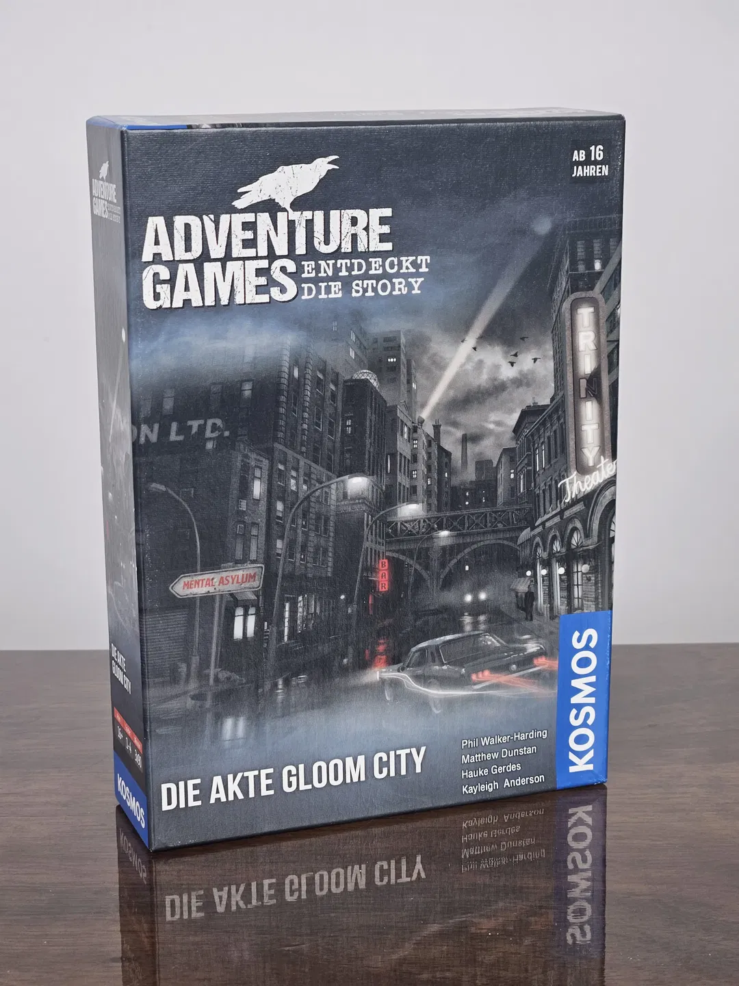 ADVENTURE GAMES - Entdeckt die Story - Die Akte Gloom City - Gesellschaftsspiel - KOSMOS  - Bild 4