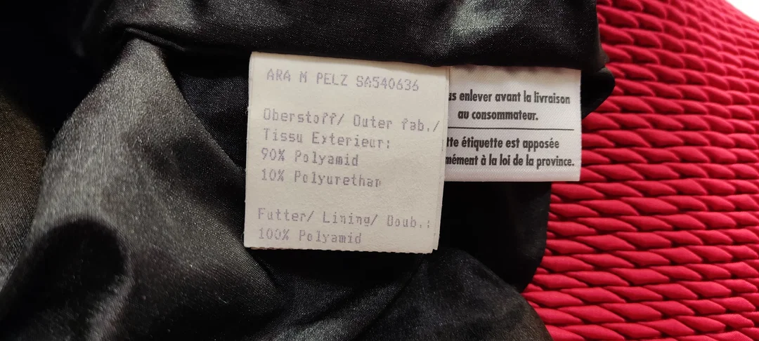 SP Kitzbühel Sportalm Vintage Damen Skijacke mit Kunstpelz rot Größe 40 – Bild 6
