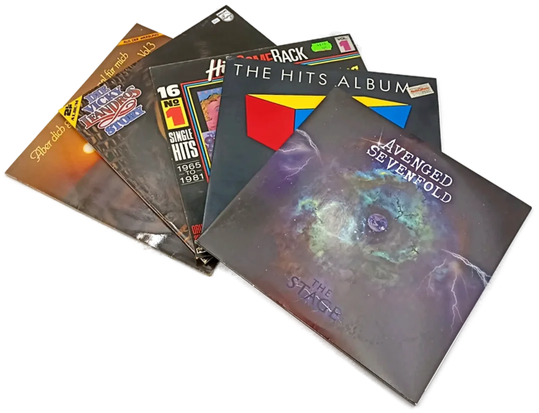 LP Vinyl Konvolut: 5 Schallplatten - Bild 1