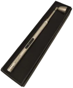 Kerzenlöscher mit Feuerzeug, Silver Match, neu - Bild 1