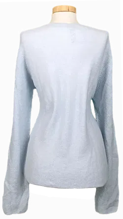 Marc Cain Damen Pullover hellblau Gr. M - Bild 2