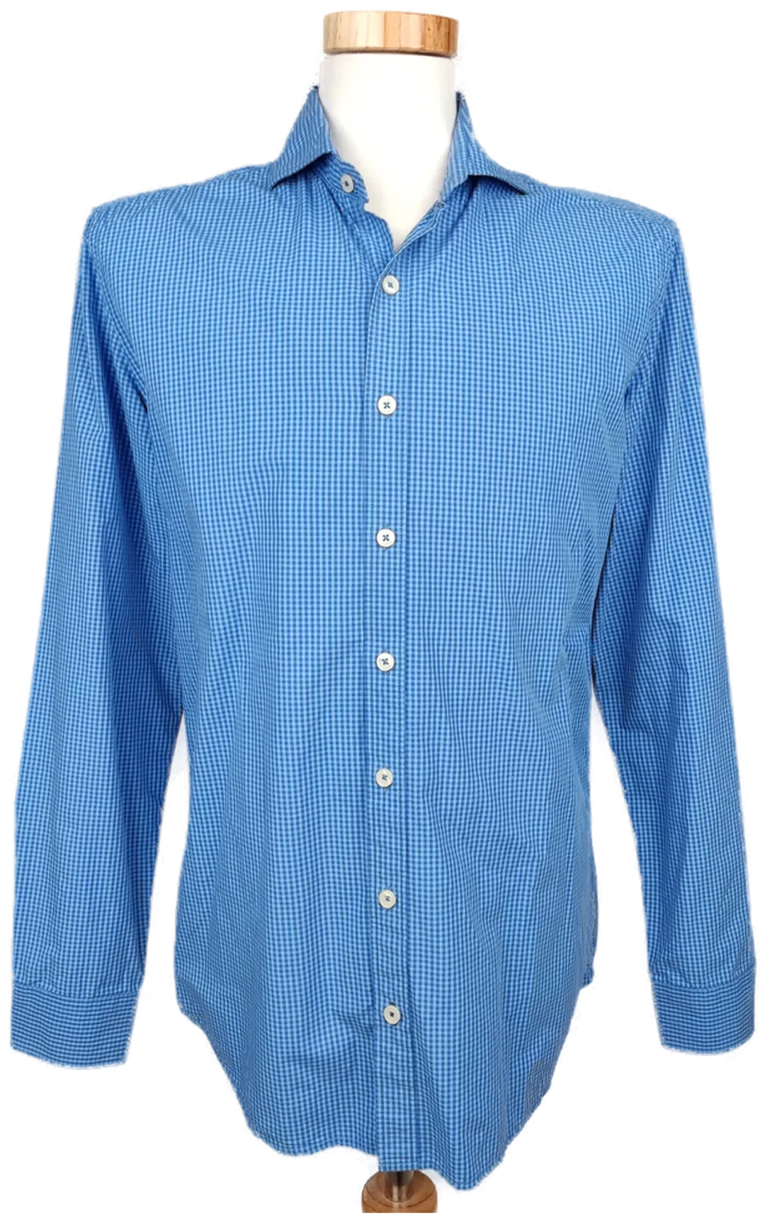 Mango Herren Hemd, blaru - Gr. L - Bild 1