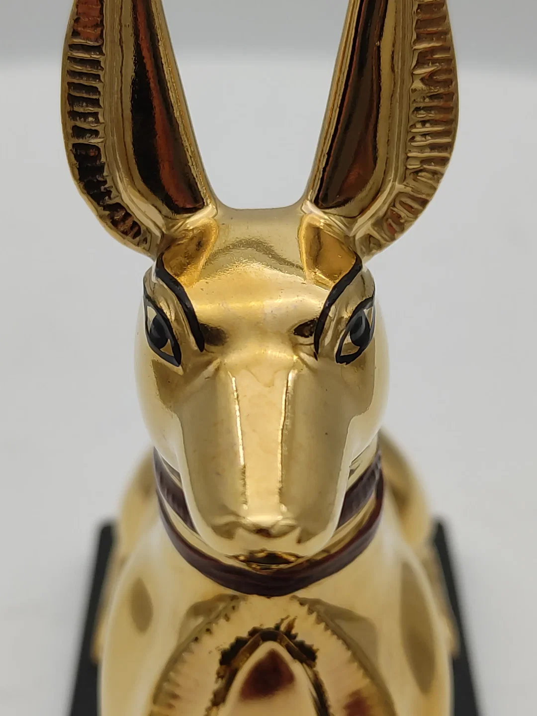 Anubis 'The jackal god' Porzellan & Zertifikat von Franklin Mint | Limitierte Rarität – Bild 7