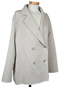 MILANO Italy Damen Wolljacke, beige - Gr. S  - Bild 2