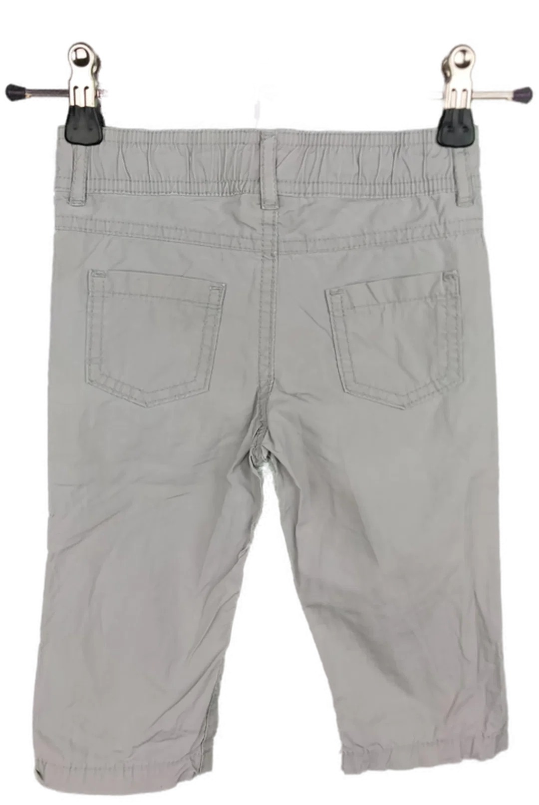 Topomini Kinder Stoffhose grau - 74 – Bild 2