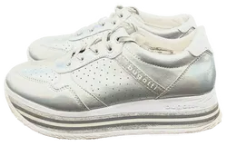 Bugatti Damen Sneaker silber mit Hologramm-Effekt Gr. 40 - Bild 2
