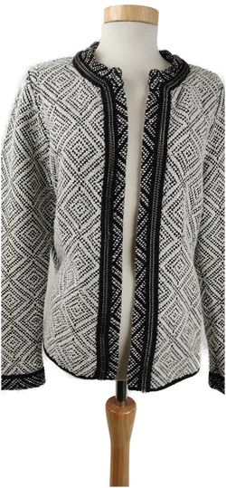 Damen Baumwoll Sakko, JM Collection, Gr. S - Bild 3