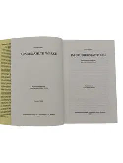 Josef Wichner - Im Studierstädtlein. Erinnerungen und Bilder aus dem Gymnasialleben. Ausgewählte Werke. Band 2 - Bild 3