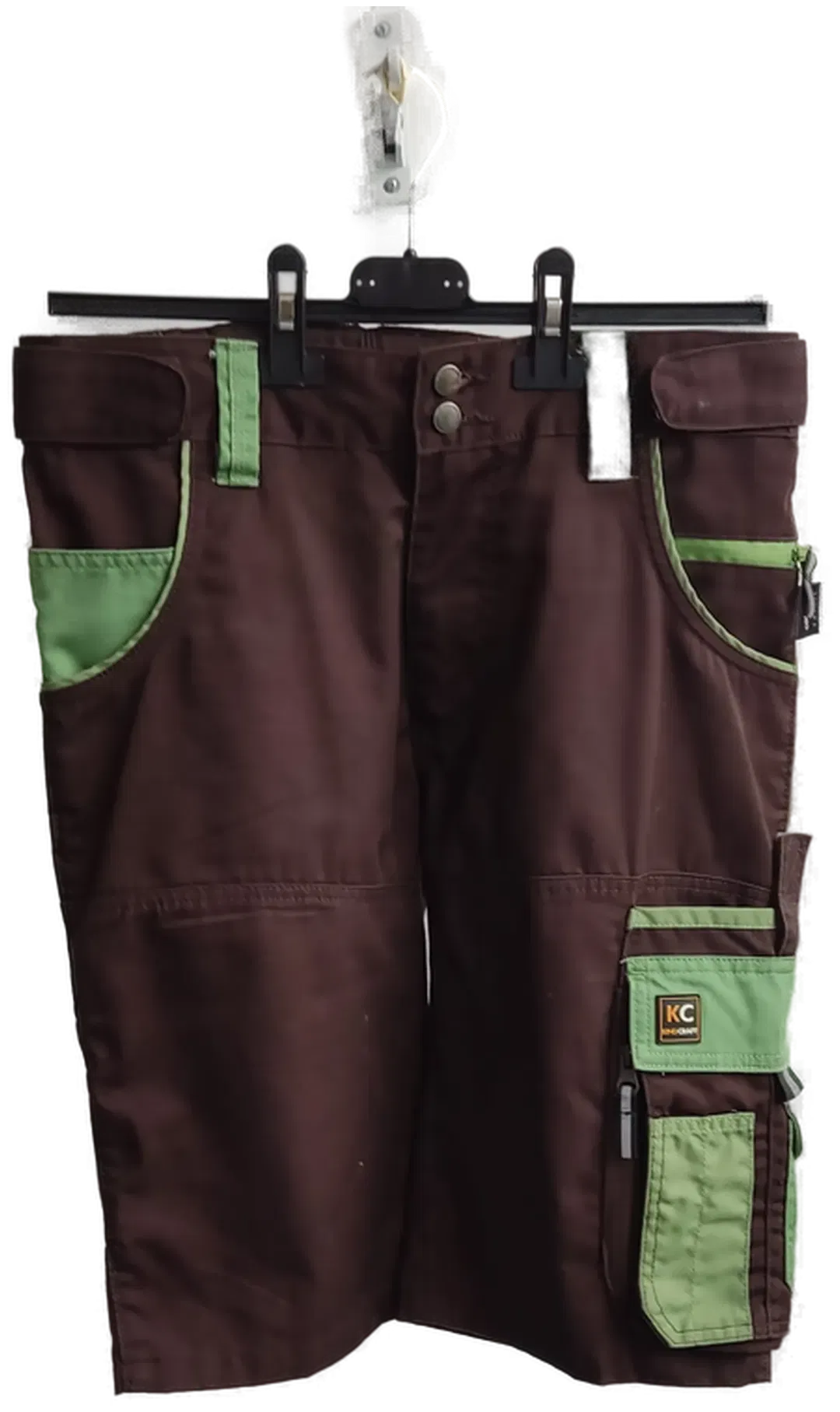 King Craft Arbeitshose Herren braun-grün - Gr. 46   - Bild 1