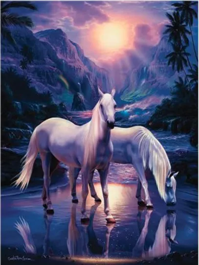 Ravensburger Puzzle Friedlicher Abend 1000 Teile 50 x 70cm  – Bild 5