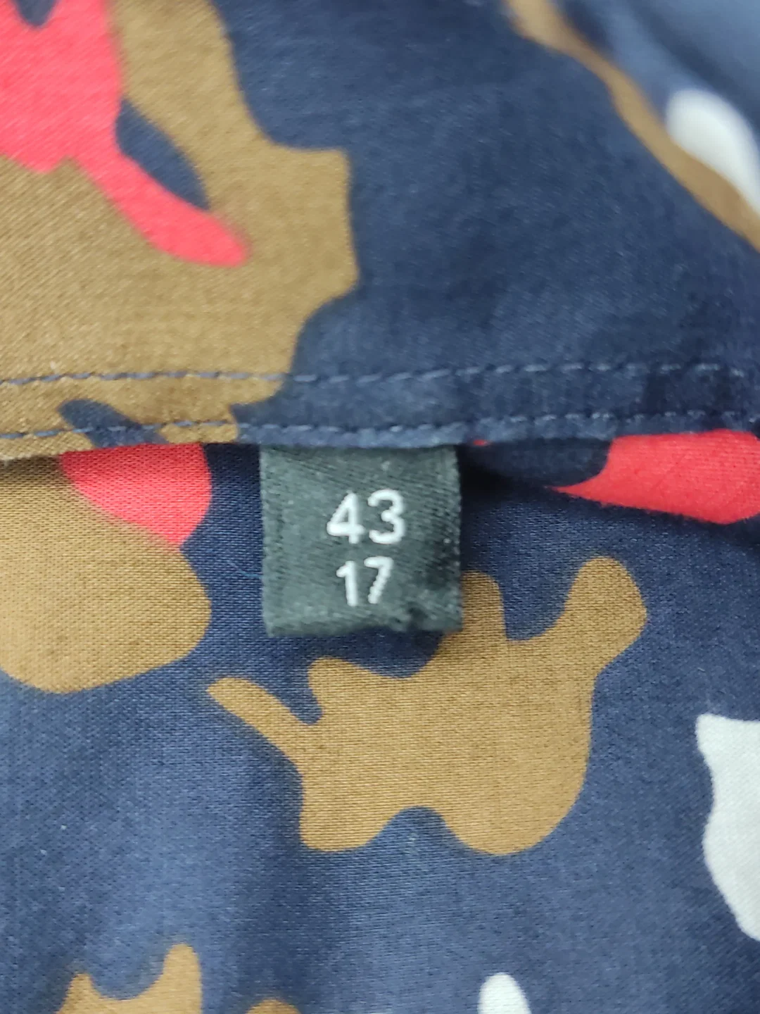 Boss Herren Hemd camouflage Gr. 43 – Bild 3