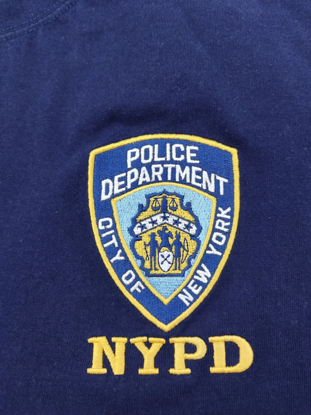 NYPD Herren T-Shirt Navy Gr. S – Bild 4