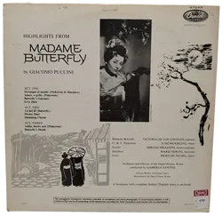 Highlights Madame Buttlerfly - Schallplatte - Bild 2