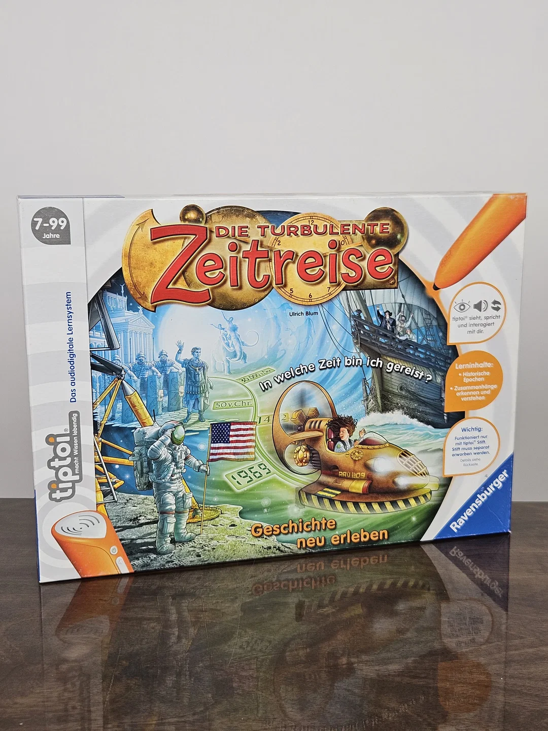 tiptoi® Die turbulente Zeitreise - Lernspiel - Ravensburger  - Bild 1