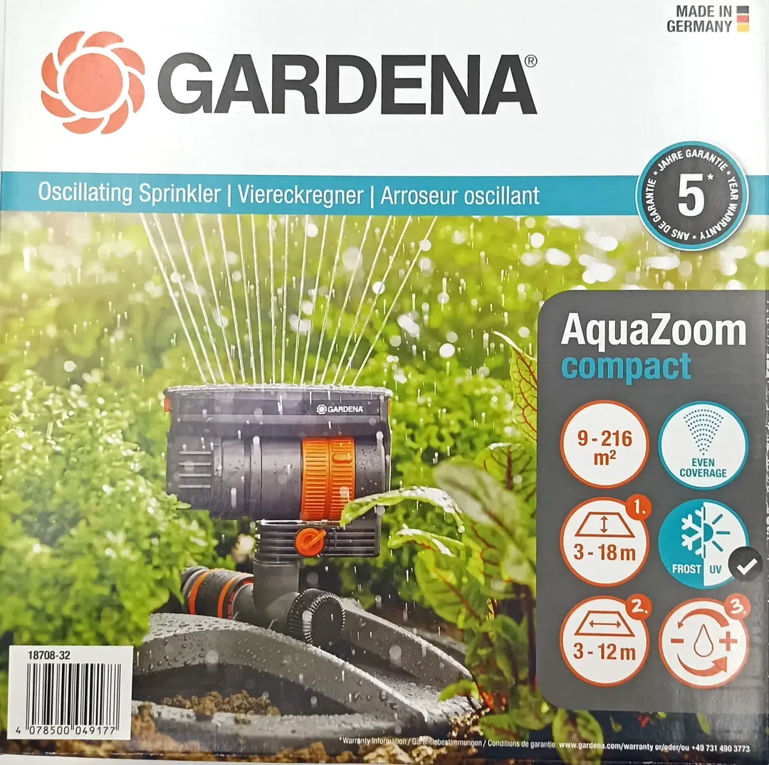 Gardena Viereckregner AquaZoom compact (OVP) - Bild 4
