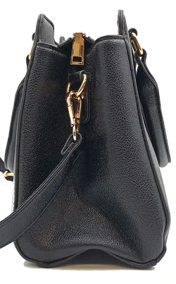 Igolumon Damen Henkeltasche schwarz – Vorschau 5