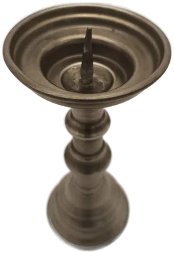 Kerzenständer Metall Zinn, vintage - Bild 3