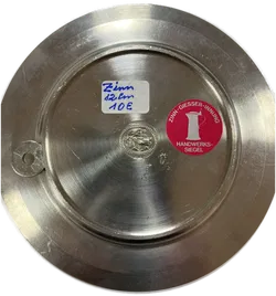 Zinnteller klein Set Durchmesser 12 cm - Bild 3