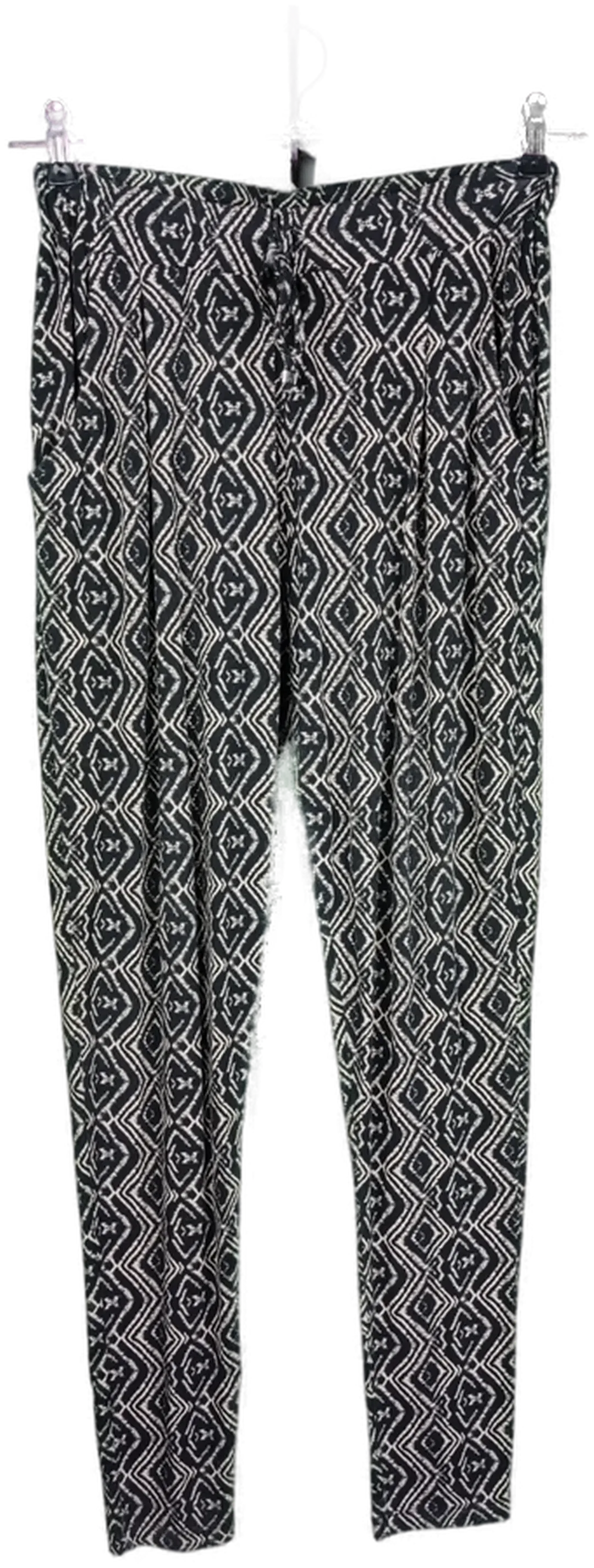 Orsay Damen Schlupfhose schwarz/weiß - S/36 - Bild 1