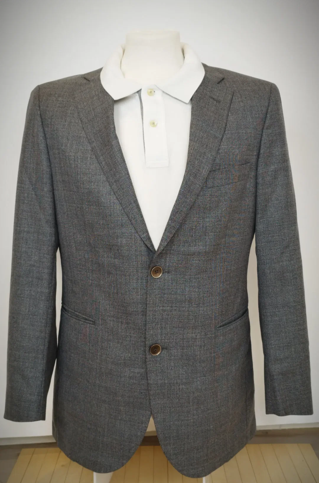 Sakko Eduard Dressler Grau, (ohne Shirt) Gr.48 | Business-Klassiker - Bild 4