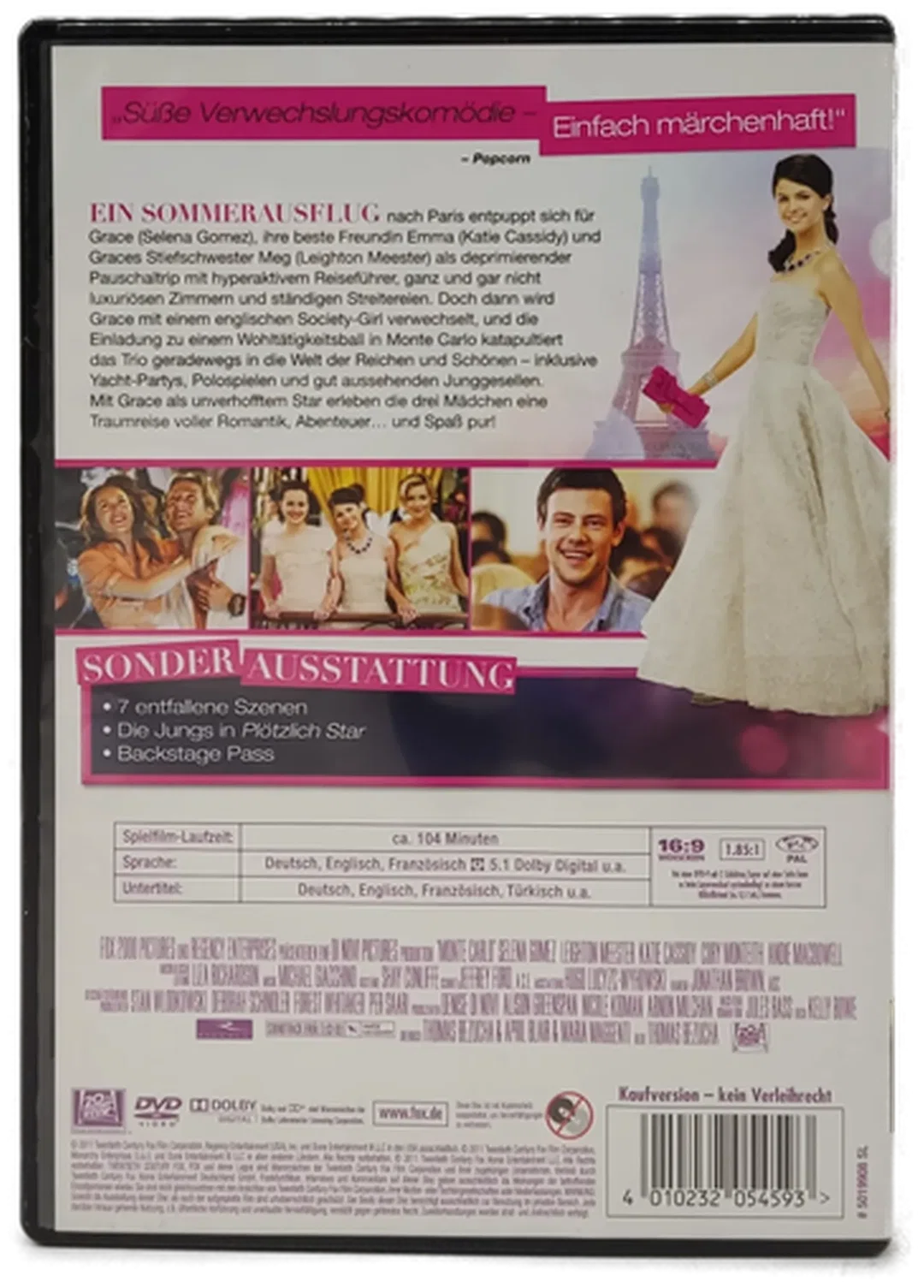 DVD "Plötzlich Star" mit Selena Gomez und Leighton Meester – Bild 2