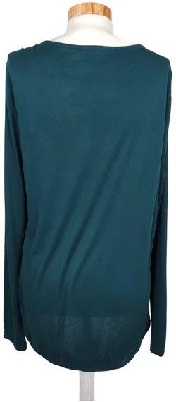 Orsay Damen Bluse dunkelgrün - L/40 - Bild 2