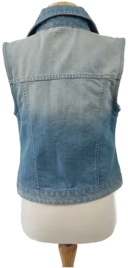 Girls United Kinder Gillet blau - 158/164 - Bild 3