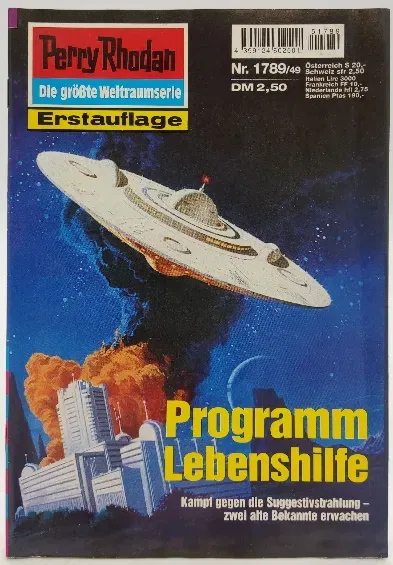 Romanheft Perry Rhodan Programm Lebenshilfe Erstauflage Nr.1789 - Bild 2