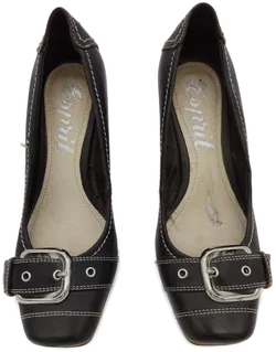 Esprit Damenschuhe schwarz mit Schnalle - 36 - Bild 2