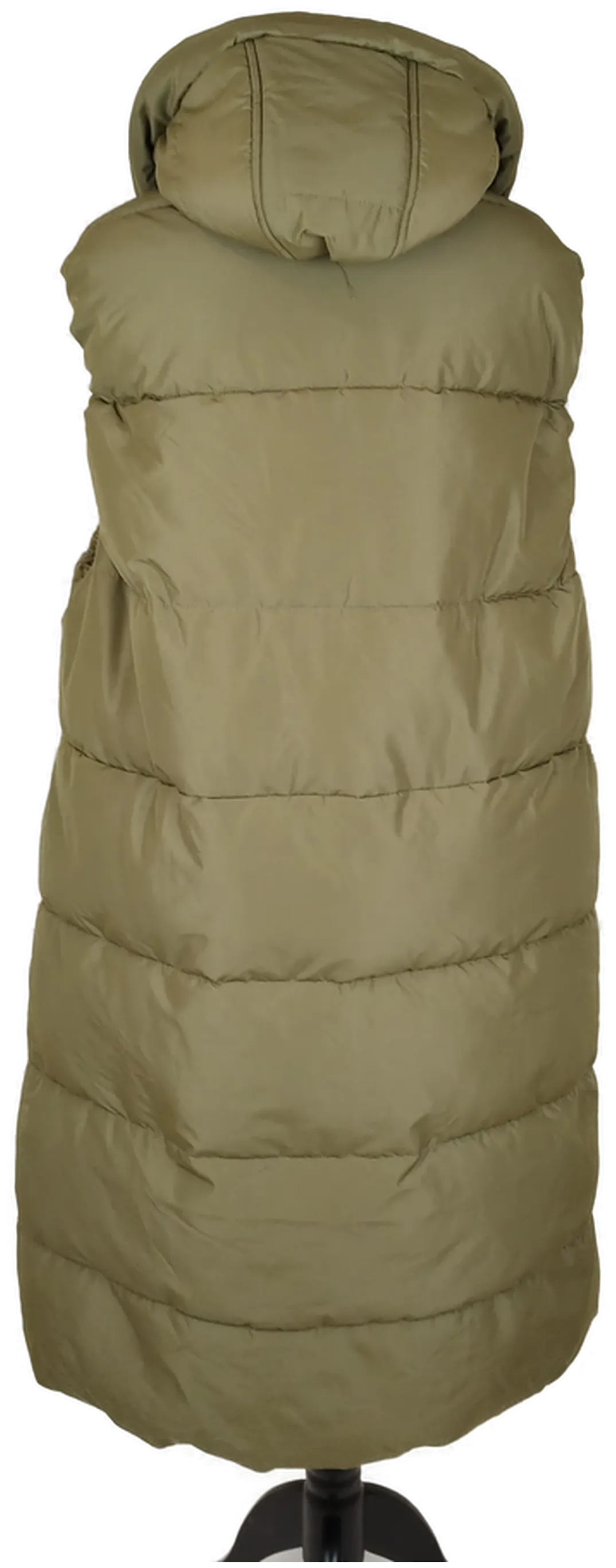Steppweste H&M Khaki Mit Kapuze S | Ungetragenes Unikat – Bild 3