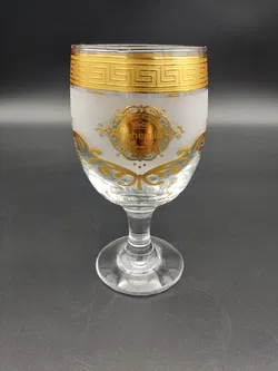 6 Gläser mit Golddekor - Bild 2