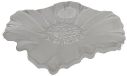 Kristall-Servierplatte Mikasa Transparent | Sunflower Frost - Bild 1