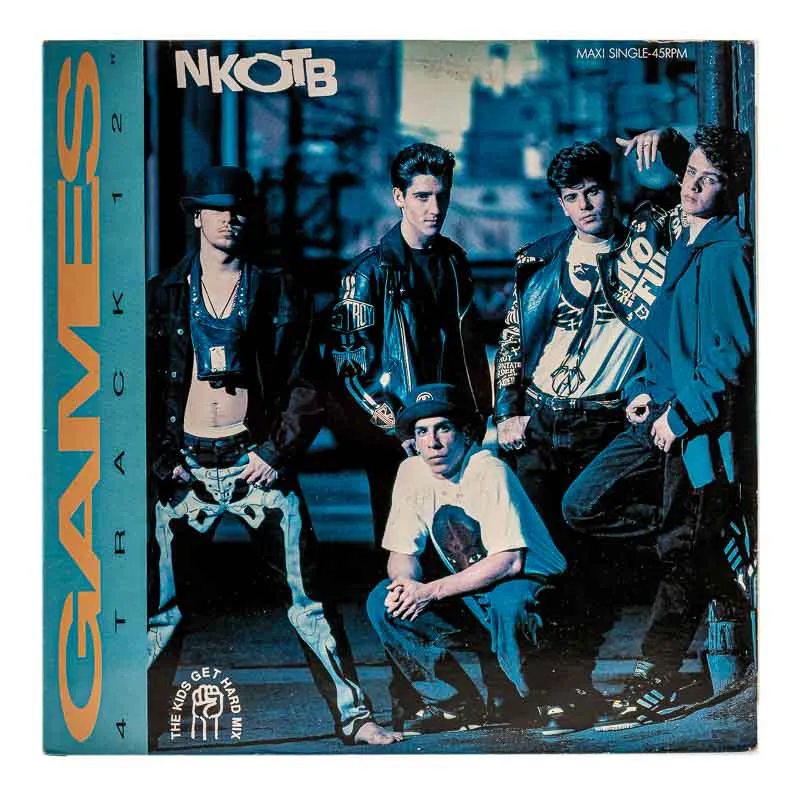 Vinyl / Single + Maxi-Single - NKOTB - Hangin' Tough + Games – Bild 4