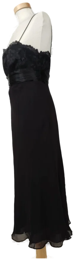 Gaddis Abend- Ballkleid schwarz - L / 40 - Bild 4