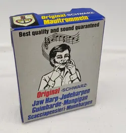 Original Schwarz Maultrommel - Vintage - Bild 2