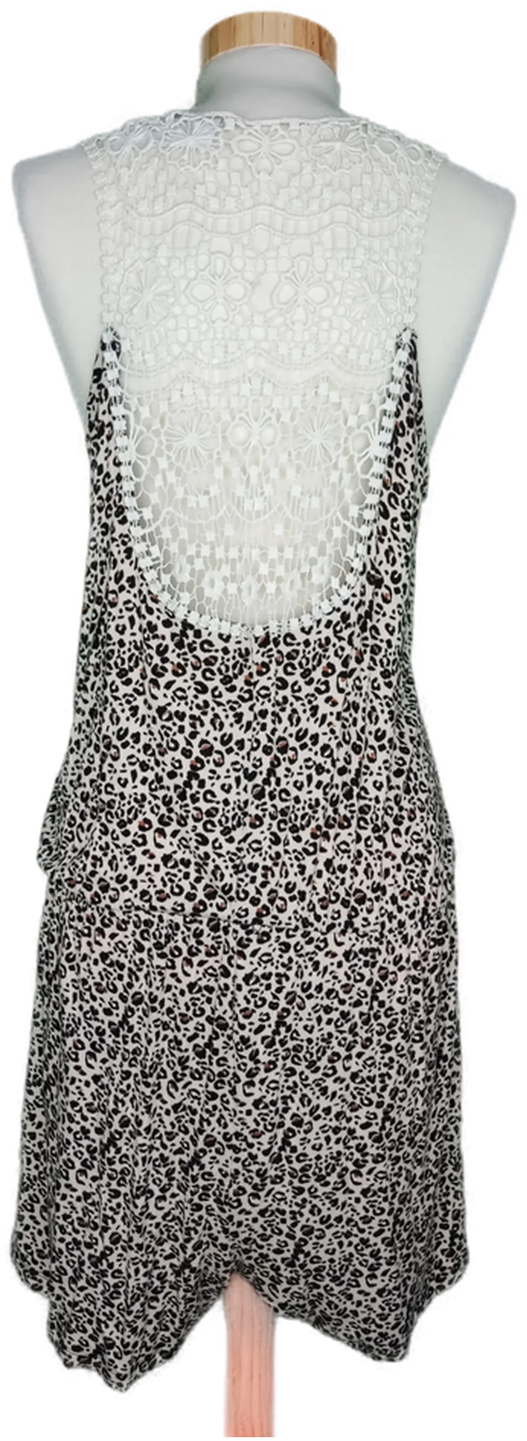 Laura Torelli Damen Jumpsuit mit Spitze im Rücken - M/38 – Bild 2