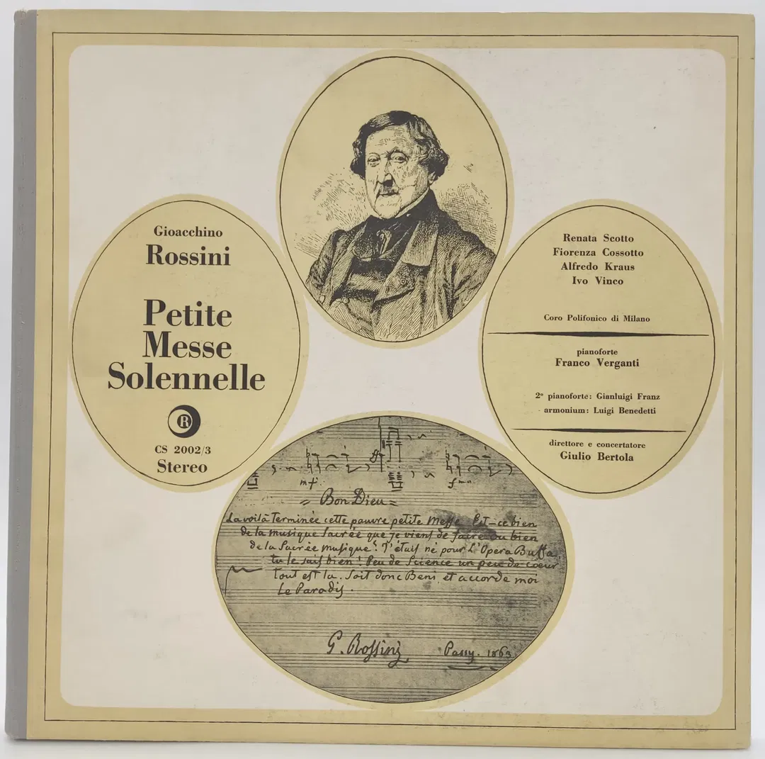 Vinyl LP - Gioacchino Rossini - Petite Messe Solennelle  - Bild 1