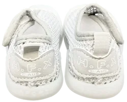 MeinBabylein Barfussschuhe  grau Gr. 17 - Bild 3