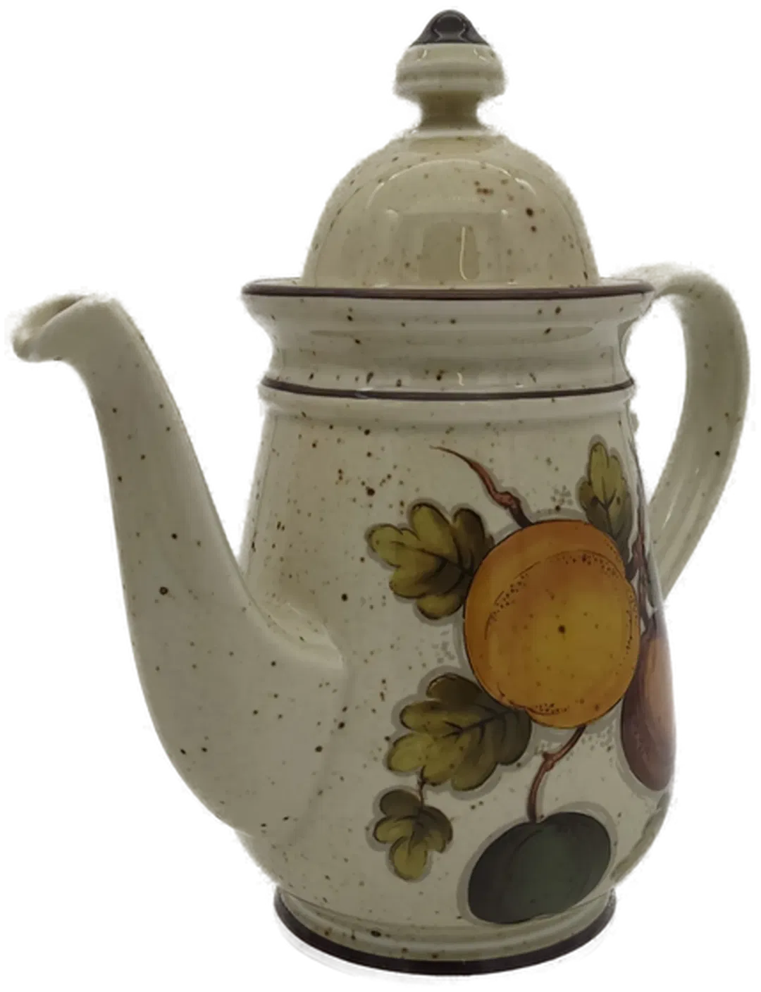 Winterling Kaffeekanne Karina beige mit Obstmotiv Vintage - Bild 4