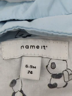 Name It Baby Frühlings Jacke hellblau Gr. 74 - Bild 2