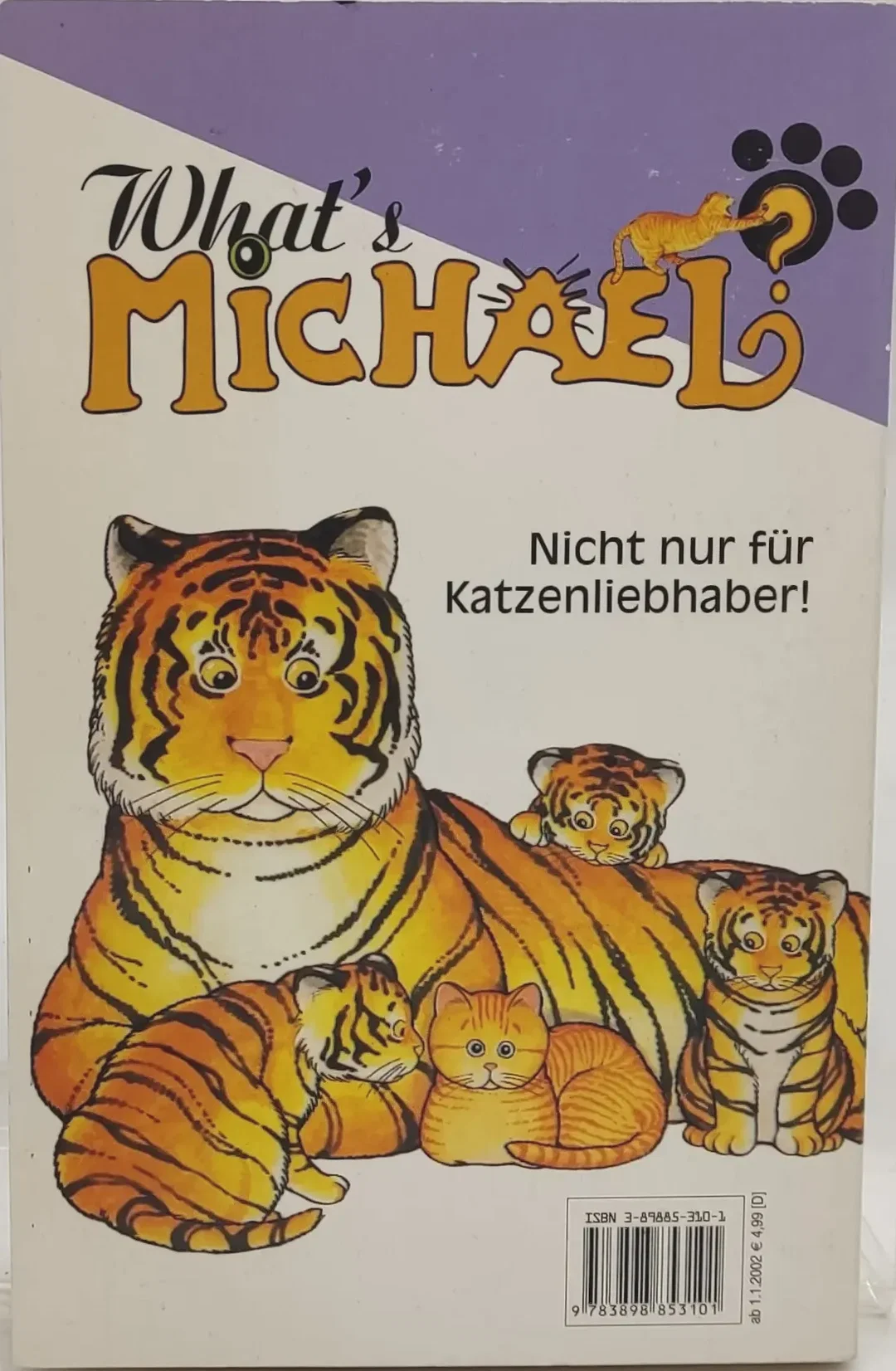 Buch What´s Michael "Hier kommt die Katz´" Band 3 von Makoto Kobayashi Manga/Comic – Bild 2