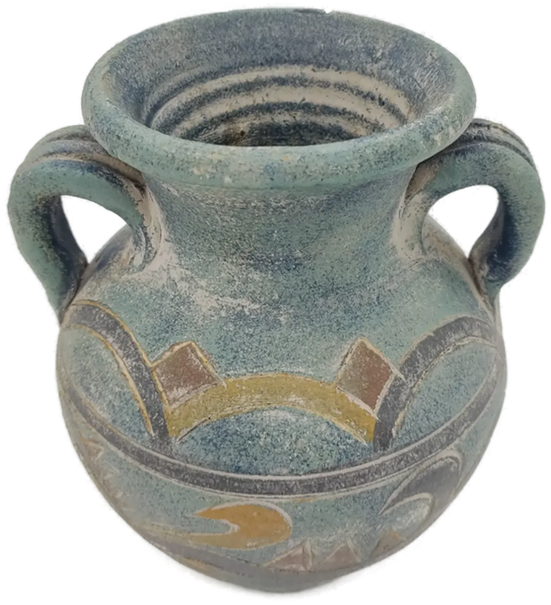 Blumenvase aus Ton ca. 20 cm - Bild 1