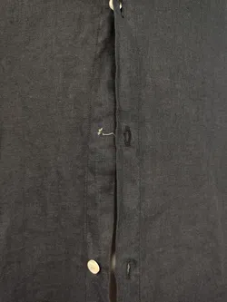 Givn Herren Leinenhemd schwarz - XL / 54 - Bild 5