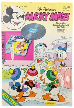 Disney Micky Maus Comics Konvolut 1989 - Bild 4